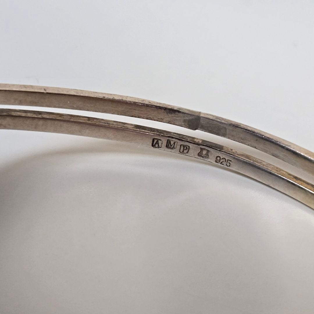 AMP JAPAN シルバー925 おしゃれ ブレスレット バングル アクセ
