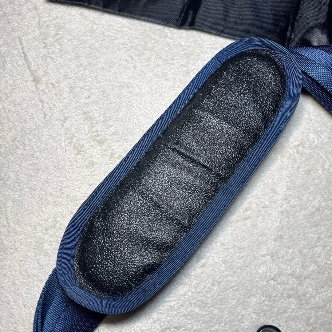 14 極美品　ブリーフィング　ビジネスバッグ　3way ブルー　ネイビー