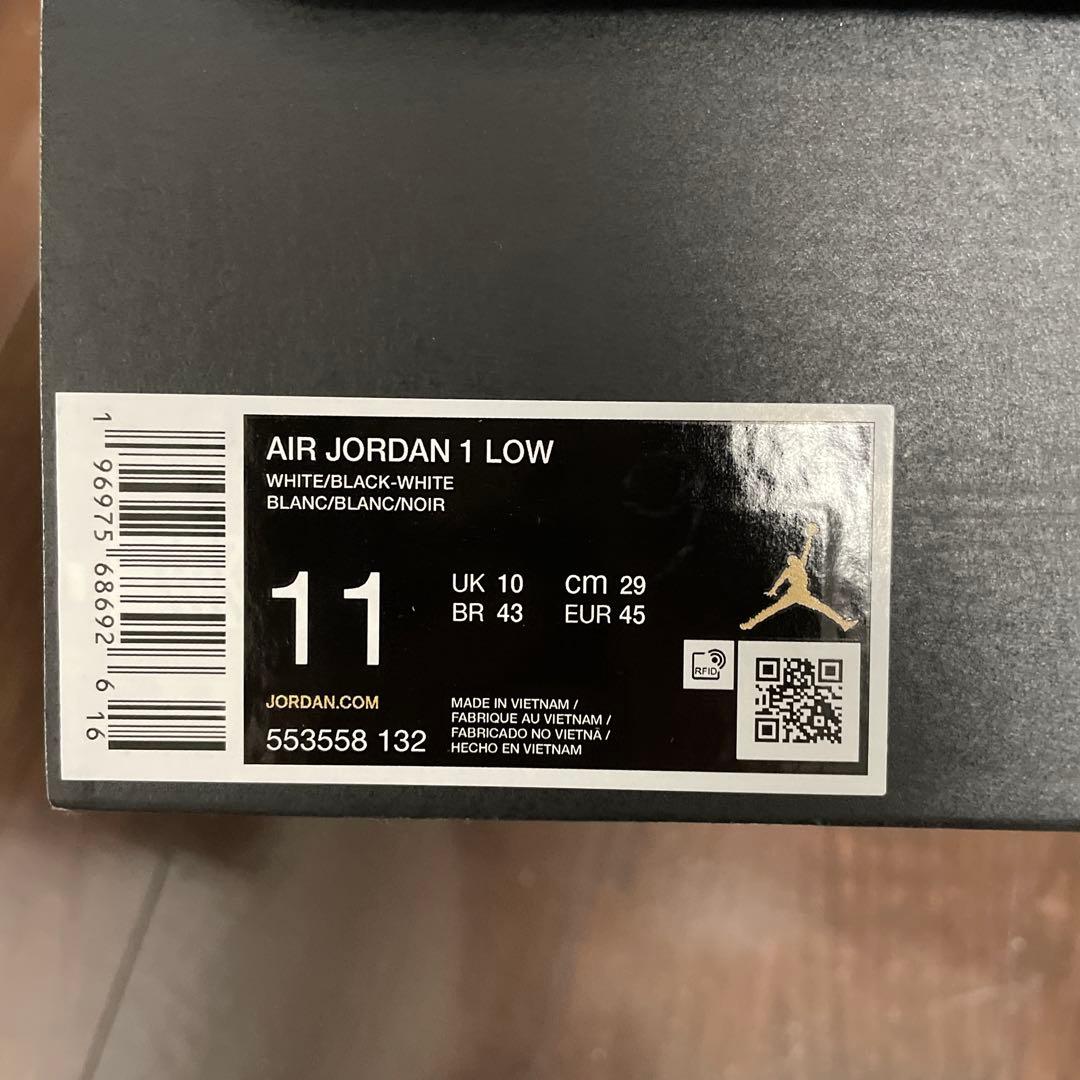 【即日発送】ナイキエアジョーダン1 ローNIKE AIR JORDAN 29cm