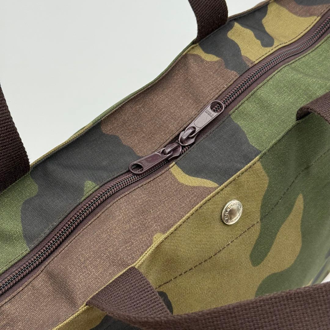 エルベシャプリエ 1837W カモフラージュ コーデュラトラベルバッグ L