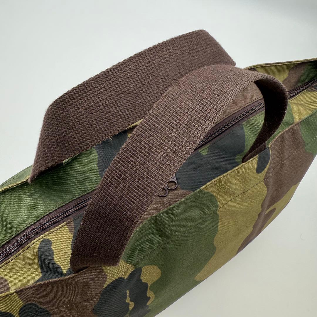 エルベシャプリエ 1837W カモフラージュ コーデュラトラベルバッグ L