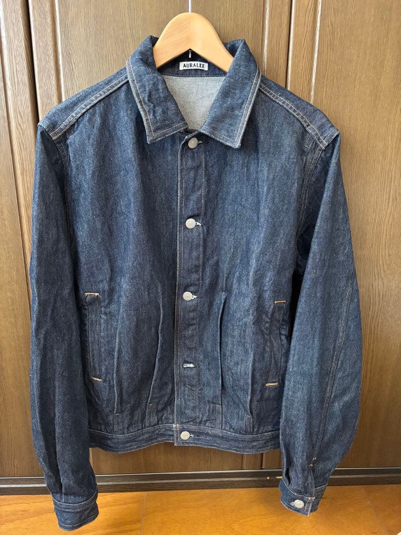 ジャケット・アウター AURALEE WASHED HARD TWIST DENIM4