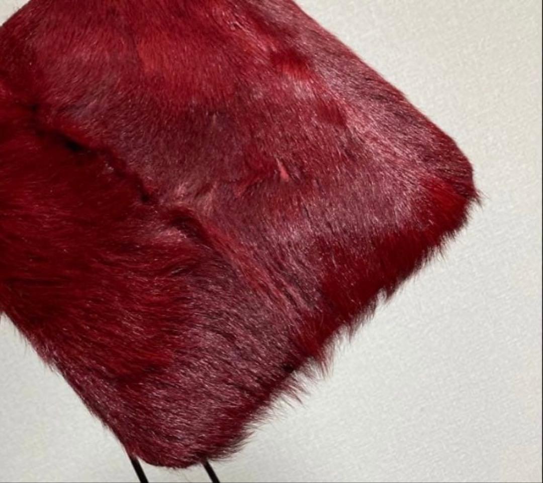バッグ 99aw prada fur shoulder bag archive