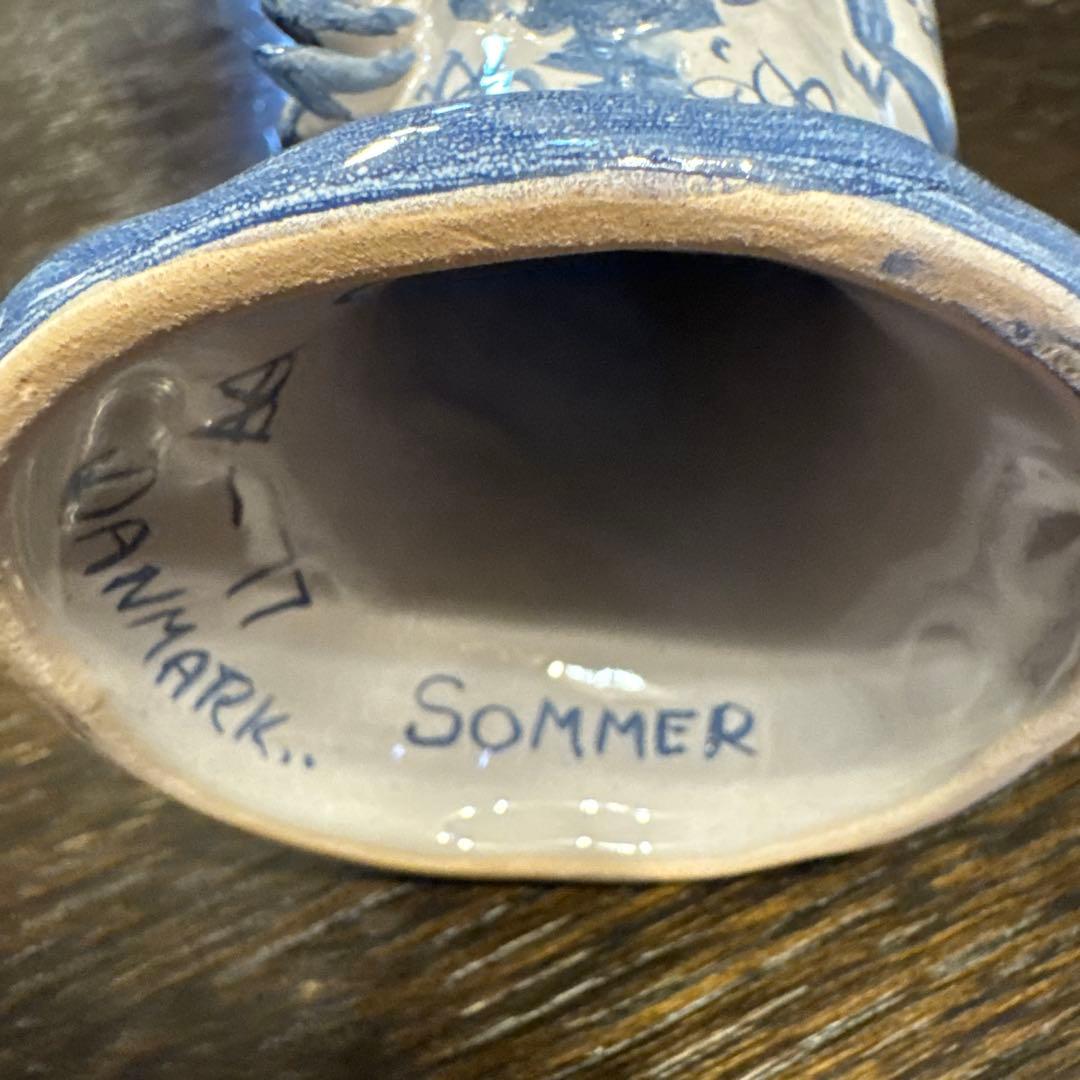 ビヨンヴィンブラッド　陶器人形　花　小鳥2点