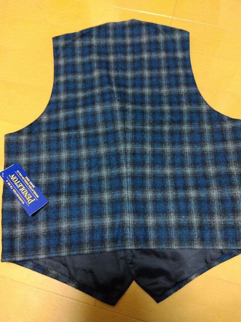 ね*す様 ペンドルトン ウールベスト 　セール　シャドーチェック　2枚セット