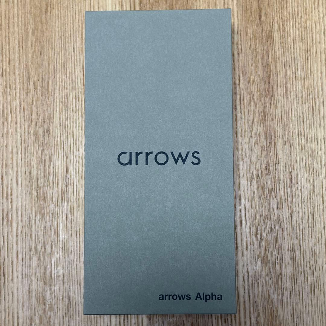 arrows Alpha ブラック　SIMフリー版