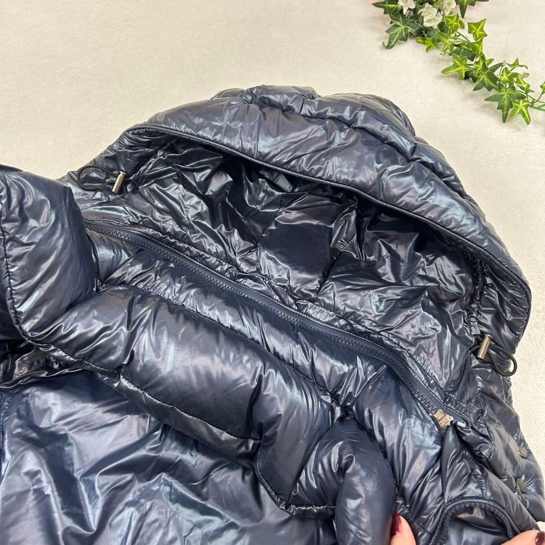 K659 美品 M タトラス バビラ ダウンジャケット ネイビー レディース