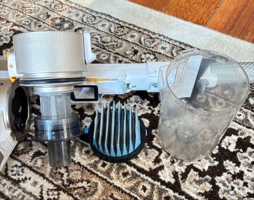 SHARP コードレススティック掃除機EC-AH2R本体バッテリー充電器2020