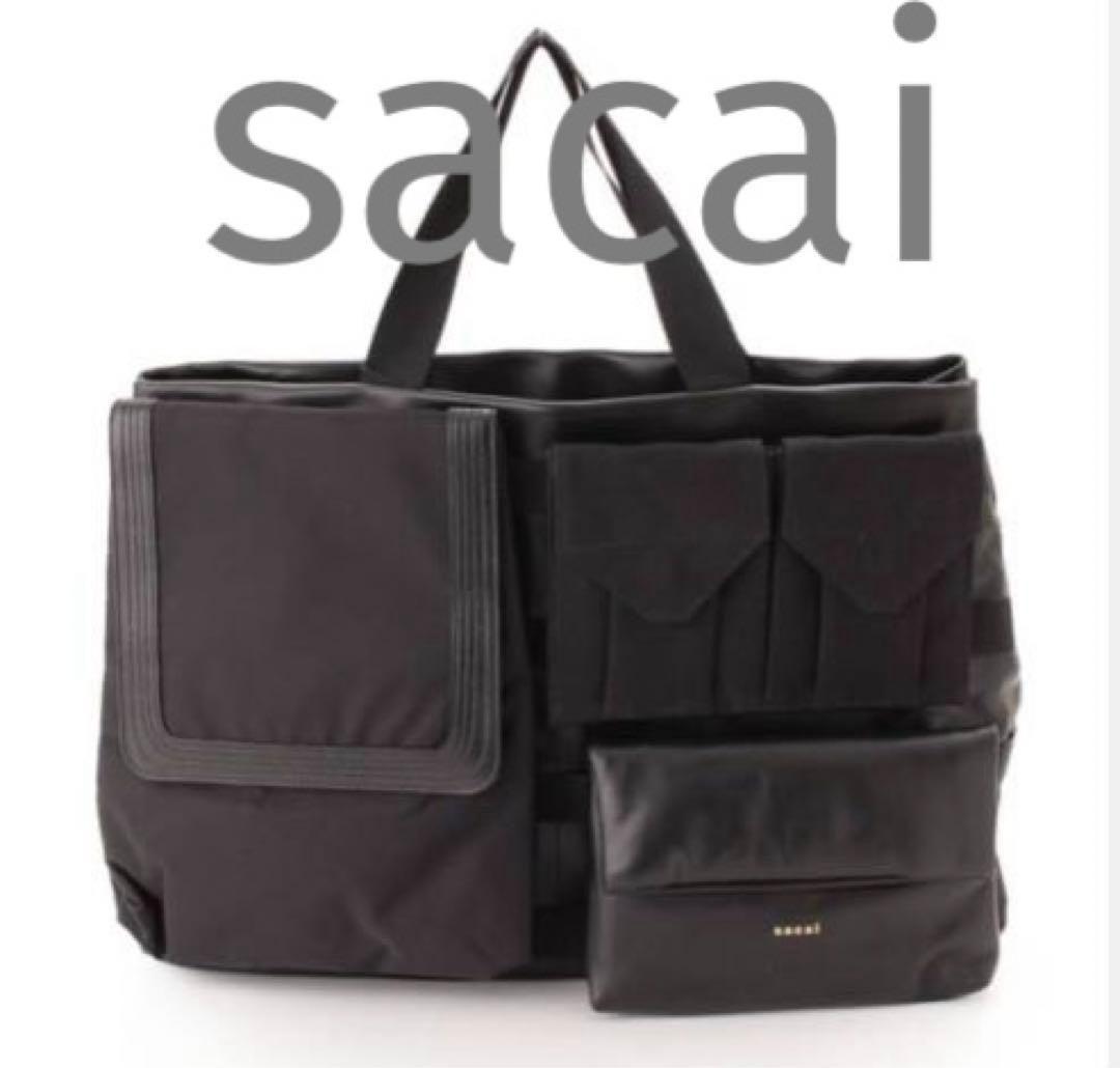 sacai マルチポケットトートバッグ