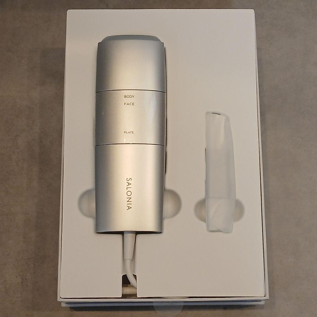 【脱毛器】サロニア　フラッシュクリスタル　シルクエピ