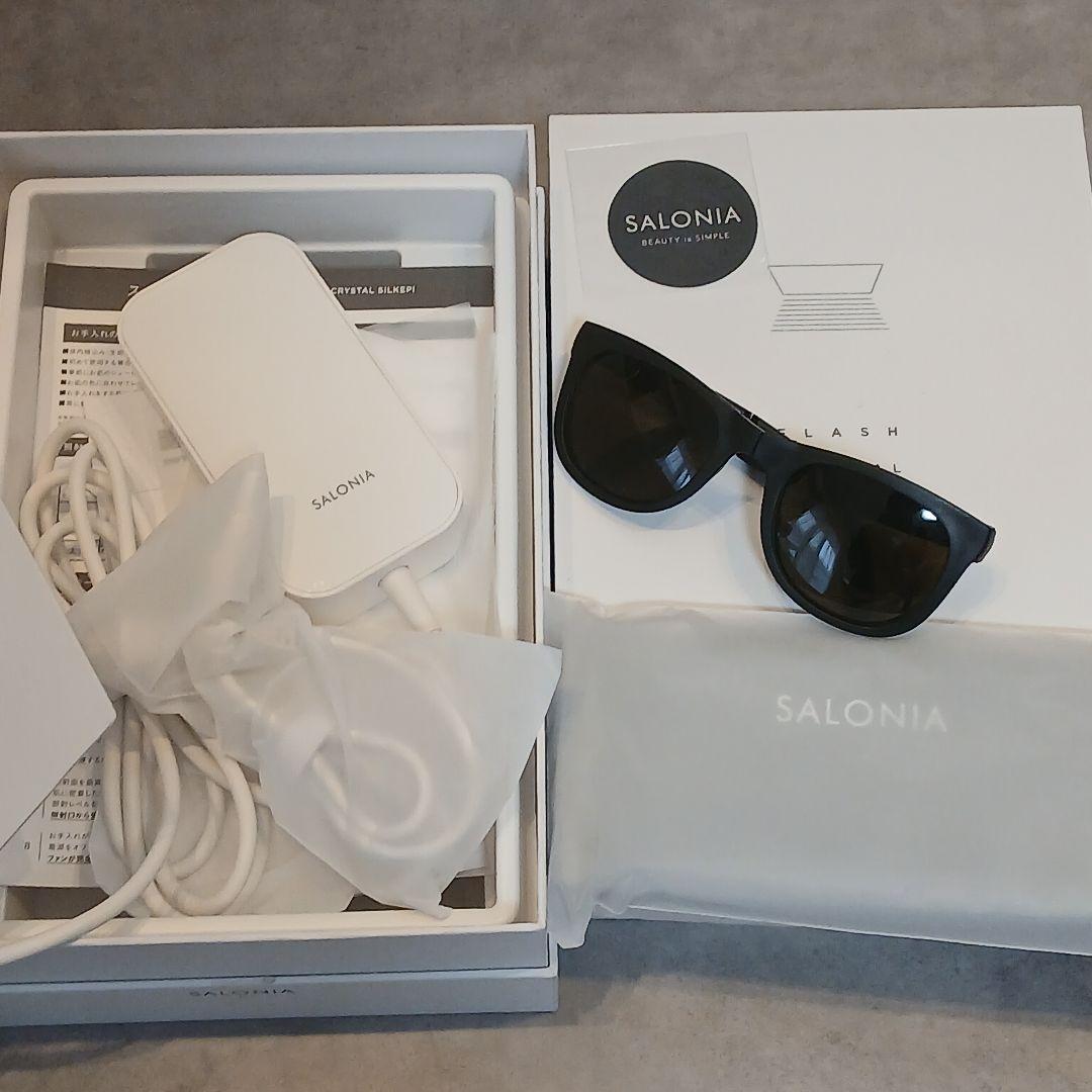 【脱毛器】サロニア　フラッシュクリスタル　シルクエピ