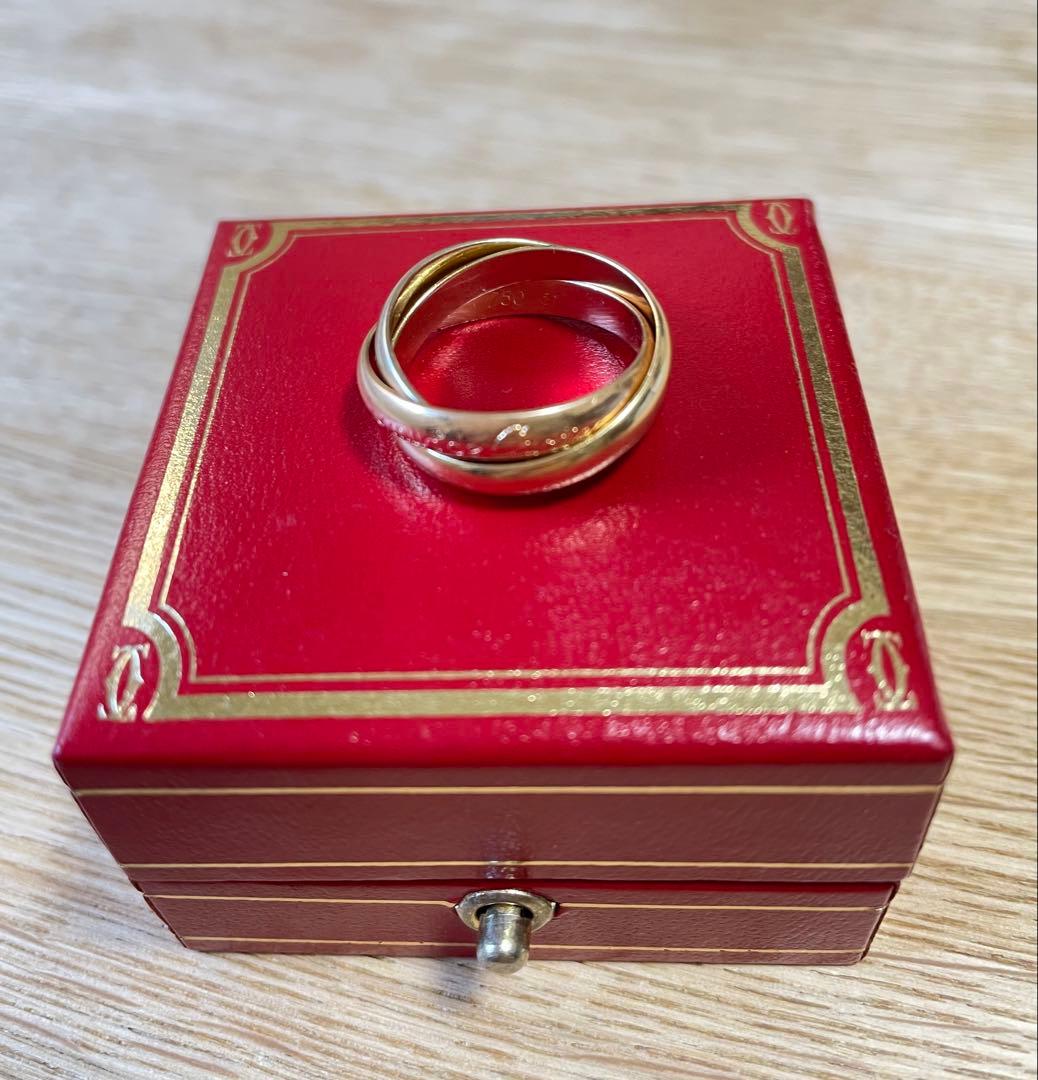 Cartier トリニティリング ゴールド　サイズ51