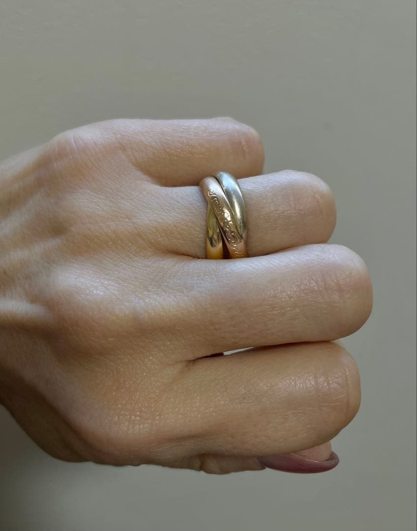 Cartier トリニティリング ゴールド　サイズ51