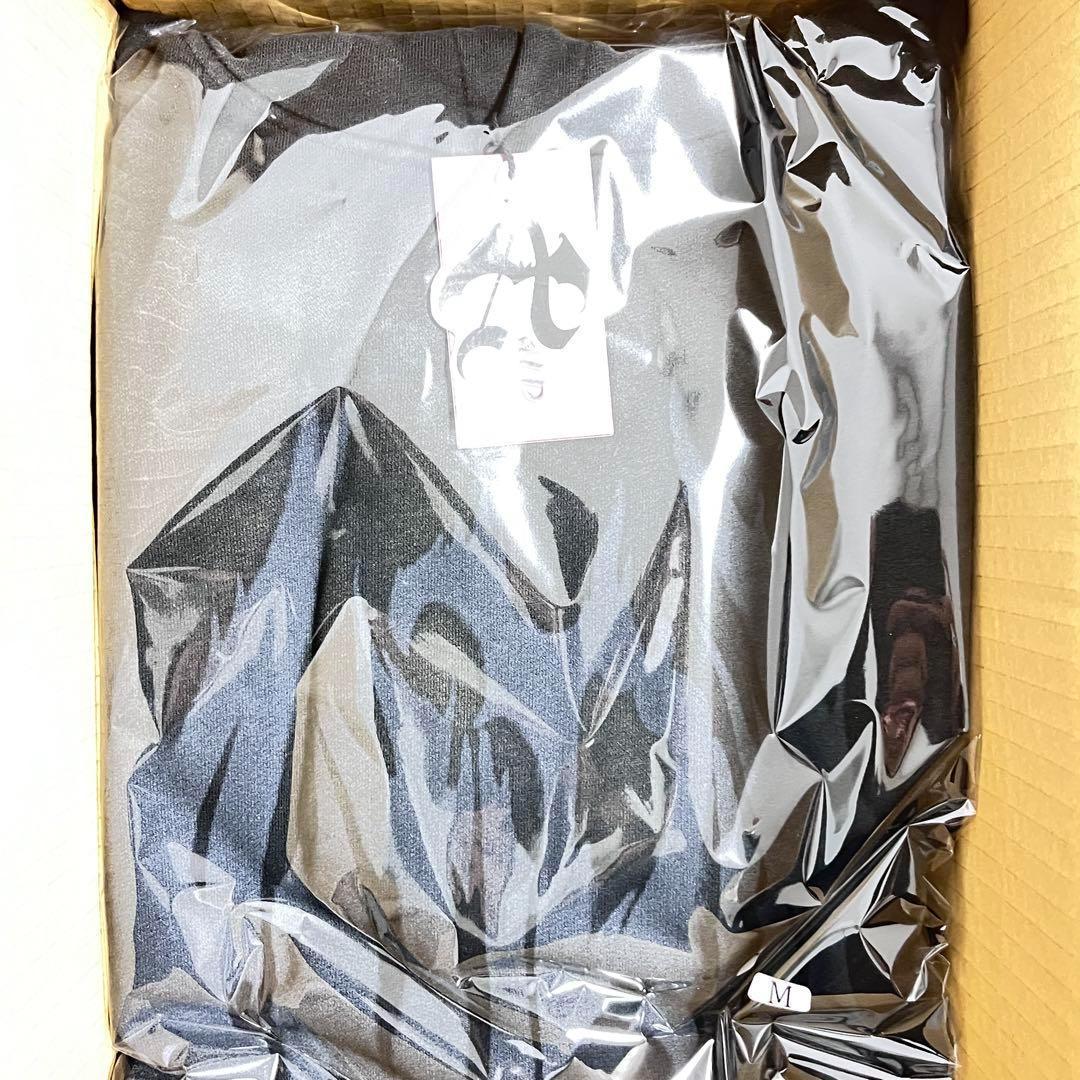 新品 ANTIMID PIGMENT LOGO HOODIE パーカー 黒