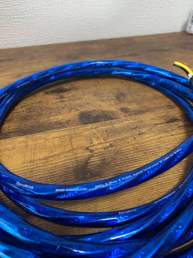 Zonotoneスピーカーケーブル 6NSP-4400Meister 約1.9m