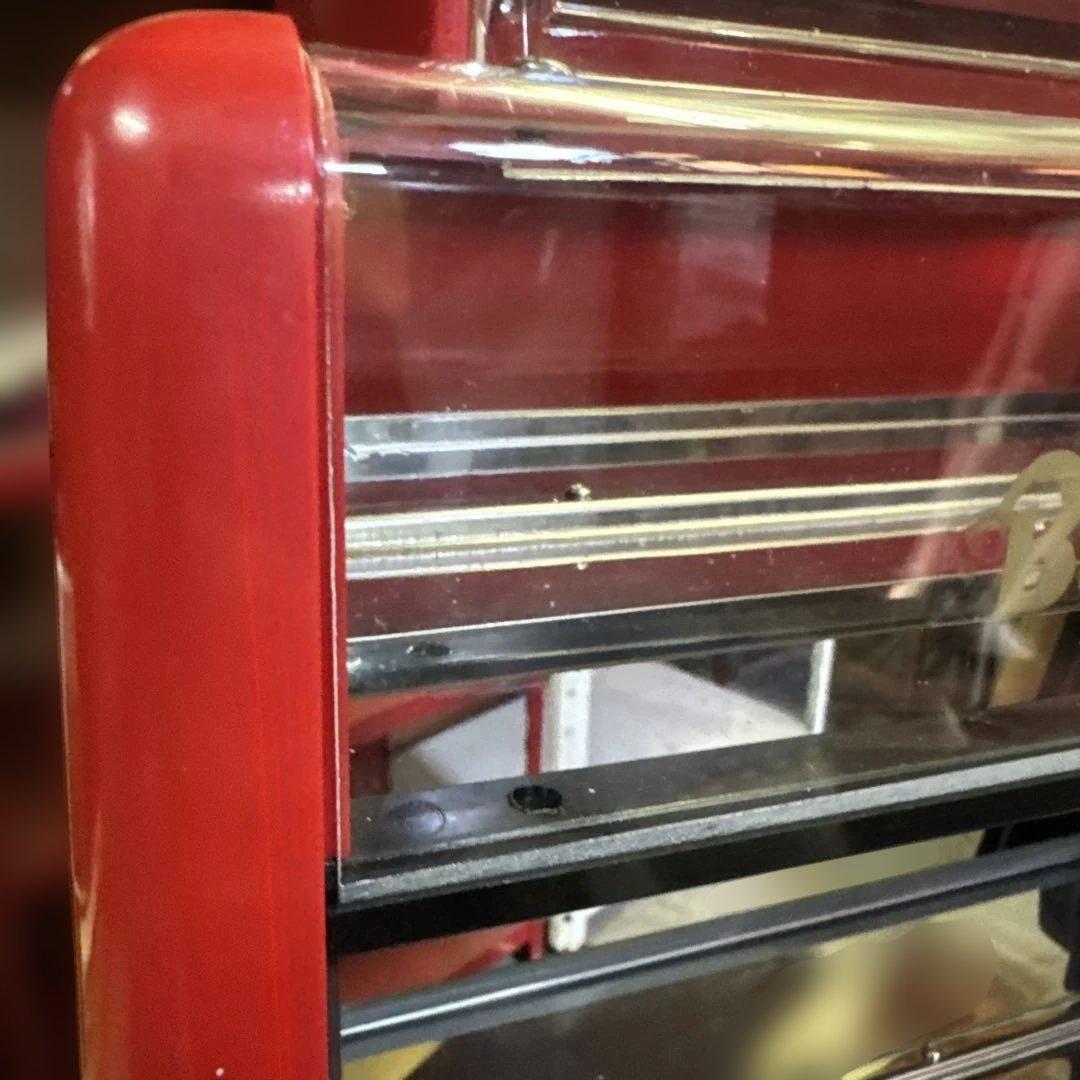 ★出品当日大特価★昭和レトロBelmie ベルミーコーヒー　赤　ホットウォーマー