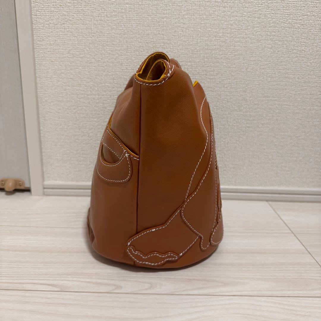 キタムラ 元町 セントバーナード ハンドバッグ レザー 本革 お散歩バッグ