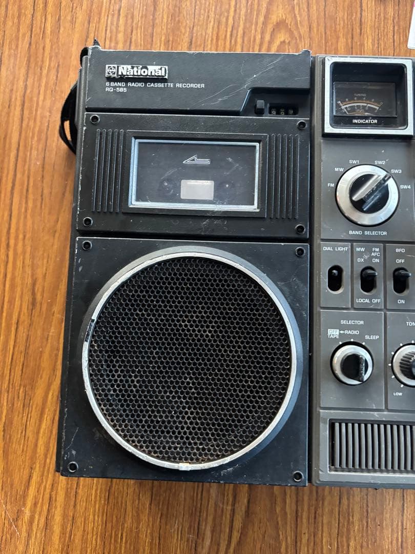 National RQ-585 ラジオ・ラジカセ　 現状品
