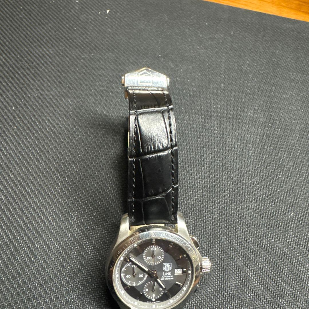 TAG HEUER タグホイヤー LINK リンク クロノグラフ 自動巻き腕時計