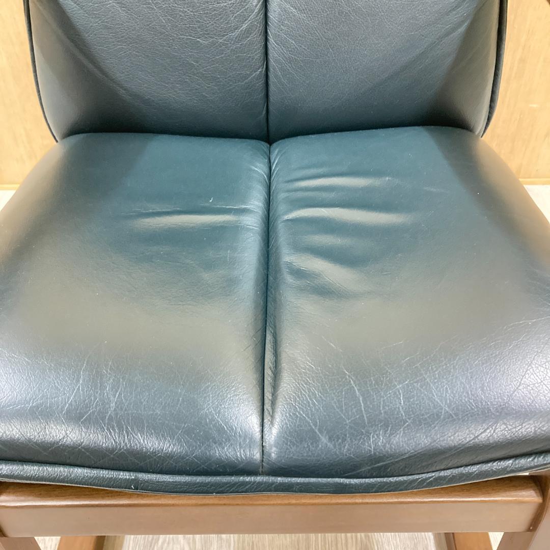 冨士ファニチア　アームチェア　一人掛けソファ　本革　D