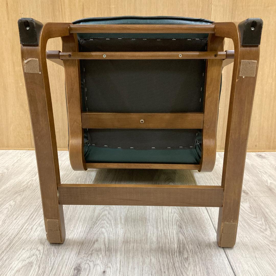 冨士ファニチア　アームチェア　一人掛けソファ　本革　D