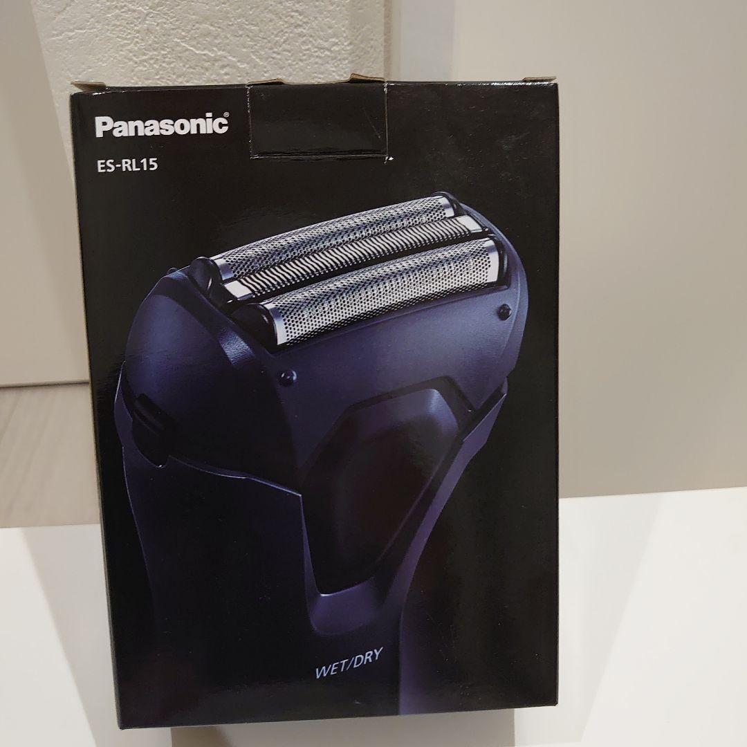 パナソニック メンズシェーバー 3枚刃 お風呂剃り可 青 ES-RL15-A
