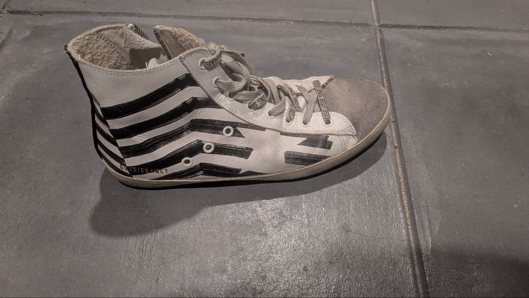 Golden  スニーカー ホワイト/グレー