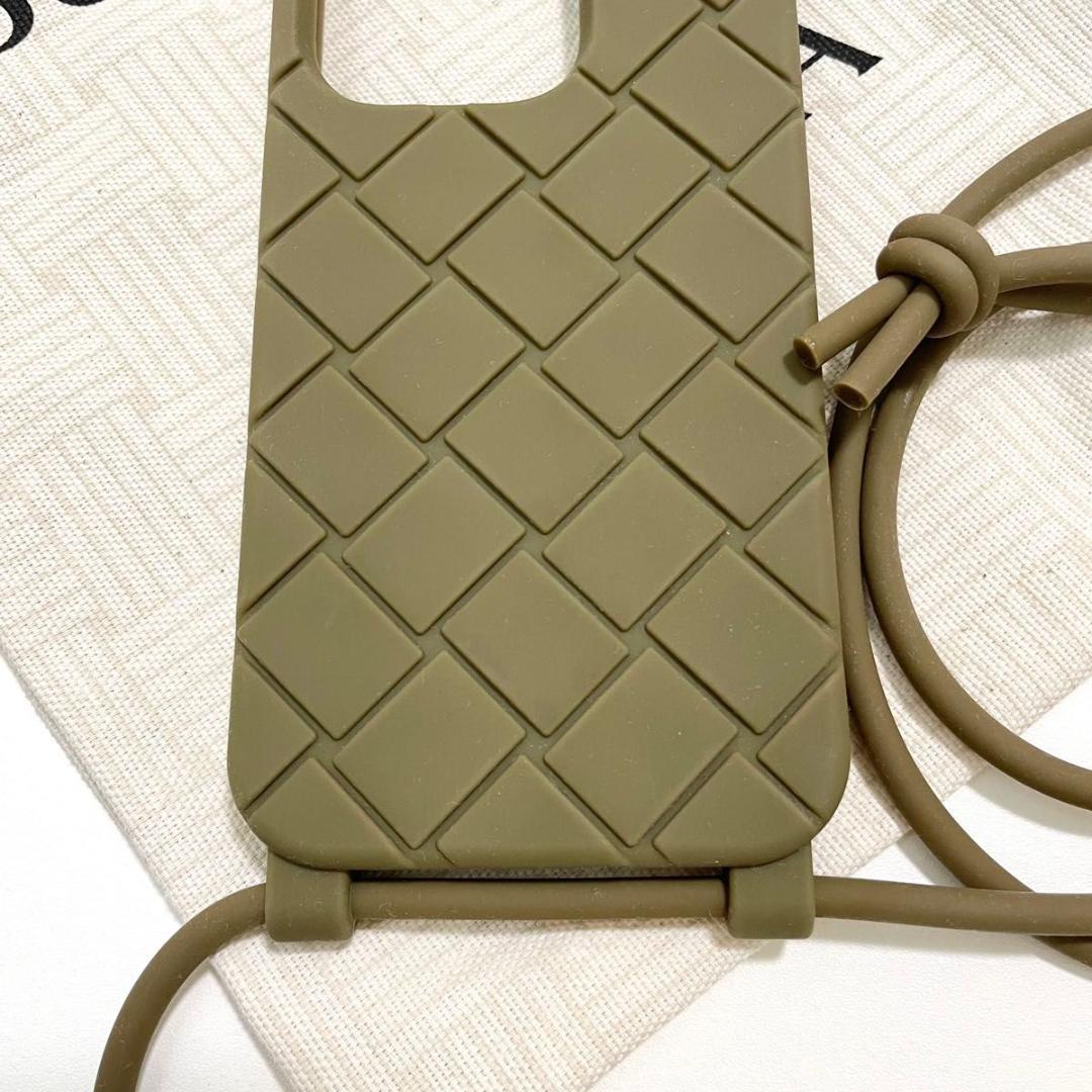 ボッテガヴェネタ iPhone14 Pro スマホケース ブラウン 新品未使用