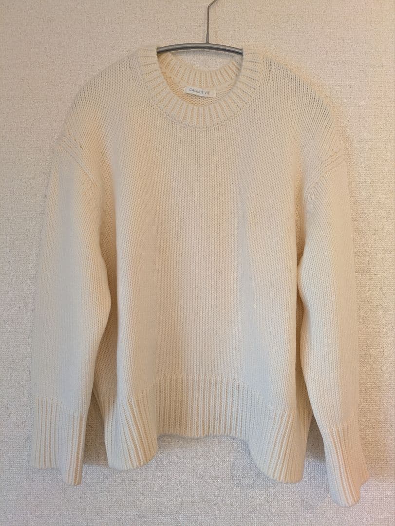 専用GALERIE VIE ギャルリーヴィー ファインウール ニット 白