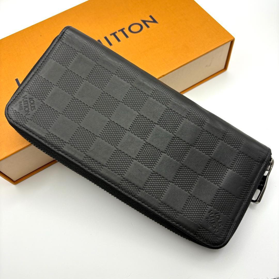 新型・IC☆ルイヴィトン ダミエ アンフィニ ジッピーウォレット ヴェルティカル