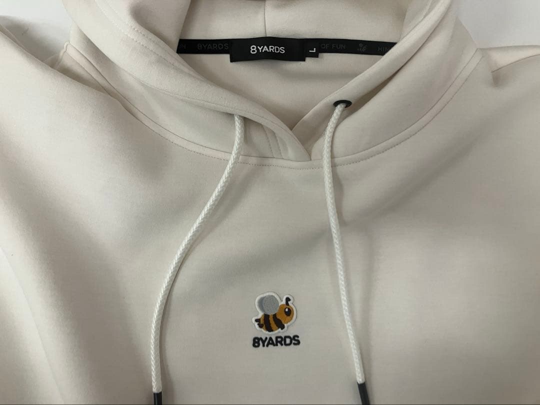 完売品　8YARDS　 オフホワイト フード付きジャケット　Lサイズ