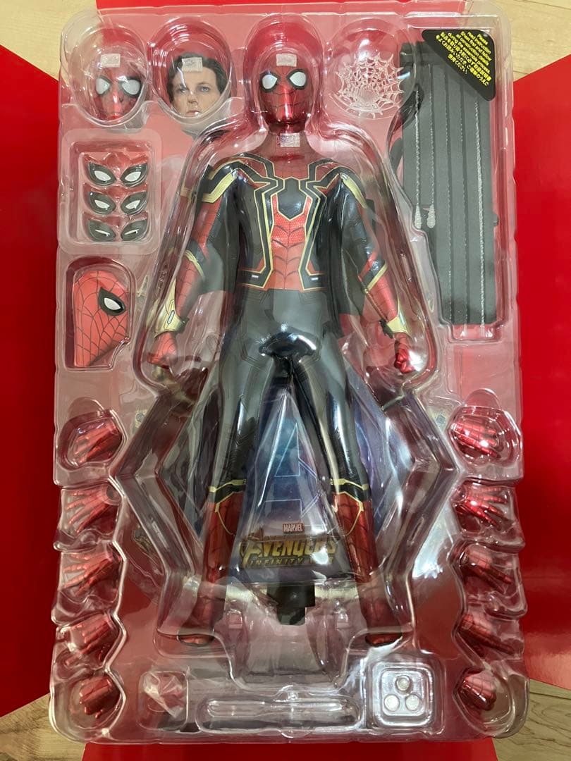 ホットトイズ hottoys アイアンスパイダー 1/6 ムービーマスターピース