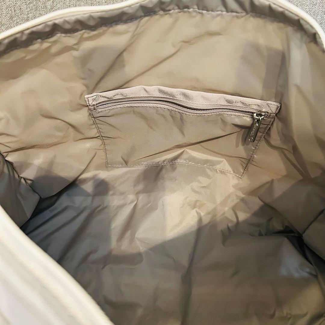 美品レスポートサックDELUXELGWEEKENDERスペクテイタークールグレイ