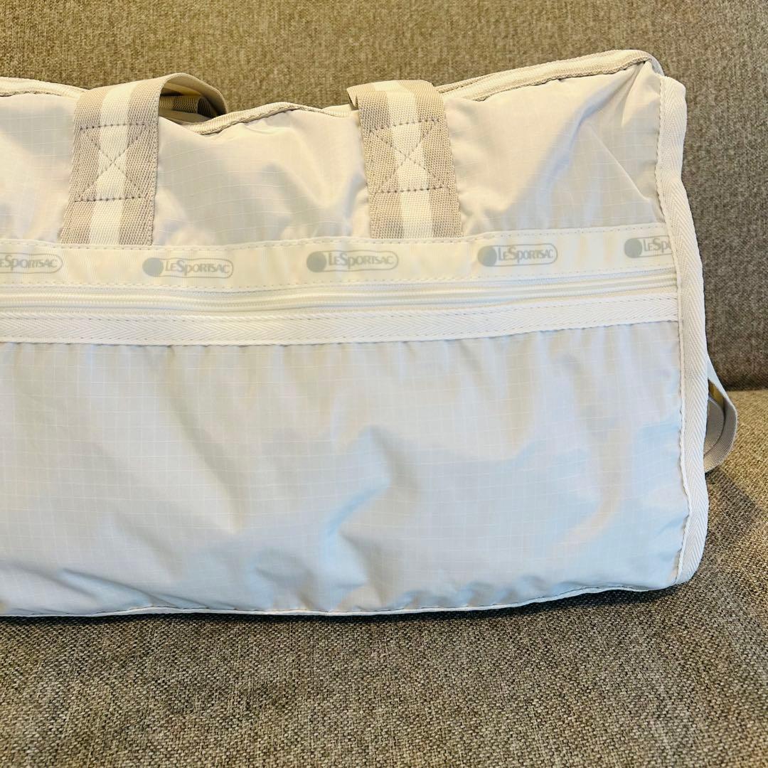 美品レスポートサックDELUXELGWEEKENDERスペクテイタークールグレイ