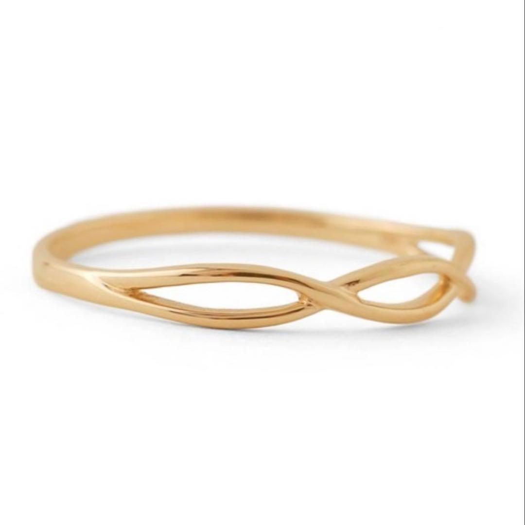 ANEMONE k10 YG クロスウェーブリング　11号