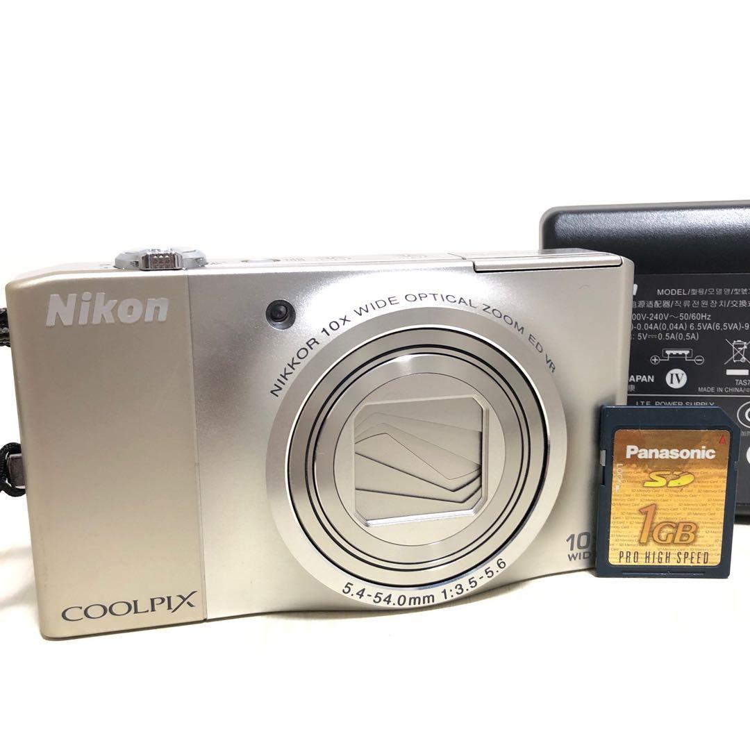 NIKON ニコン　COOLPIX S8000 SDカード付