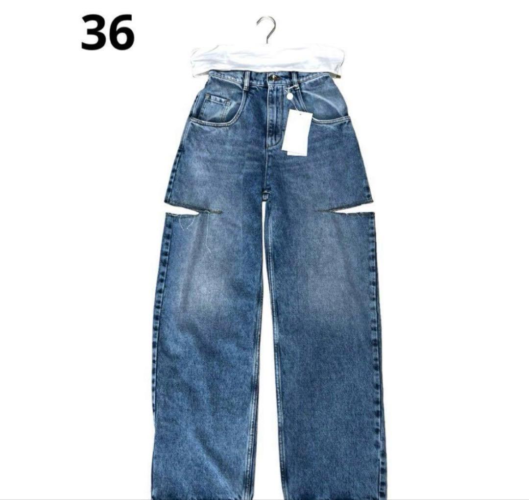 margiela 23awスラッシュデニム