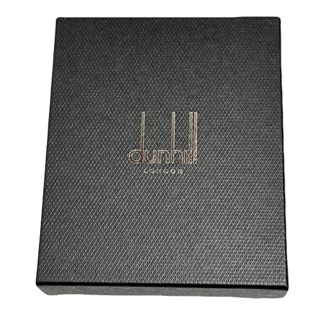 dunhill ケース ブランドロゴ レザー ブラック 美品 未使用 箱付