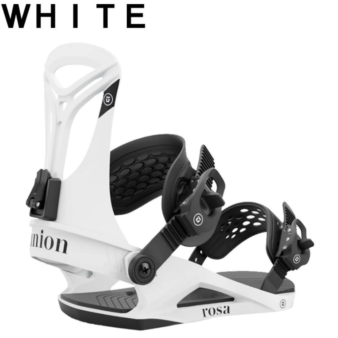 UNION ROSA 24-25モデル ホワイト Mサイズ ビンディング