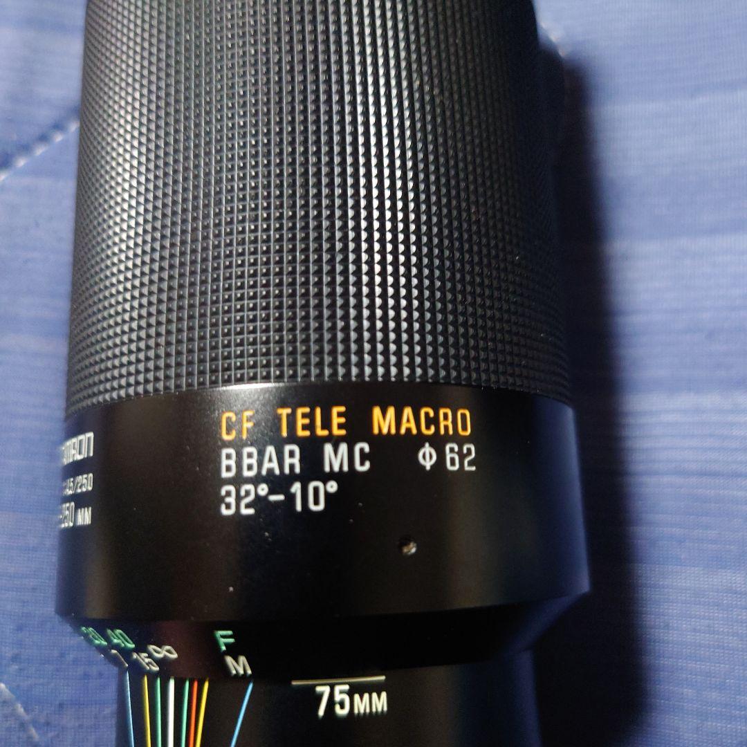 レンズ(単焦点) TAMRON 75-250mm f/3.8 CF TELE MACRO