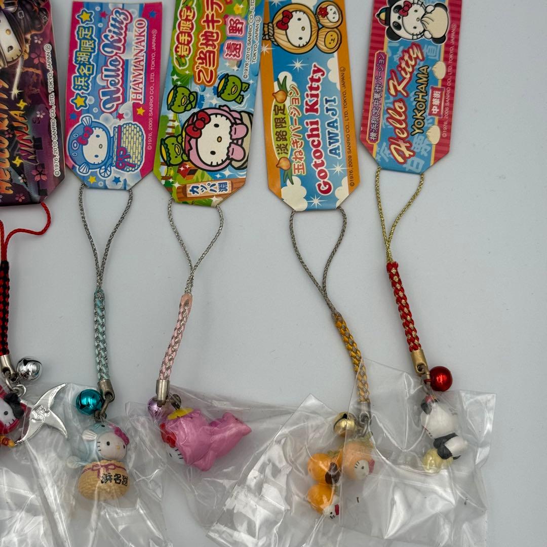 ハローキティ ご当地キティ ストラップ タオル まとめ売り