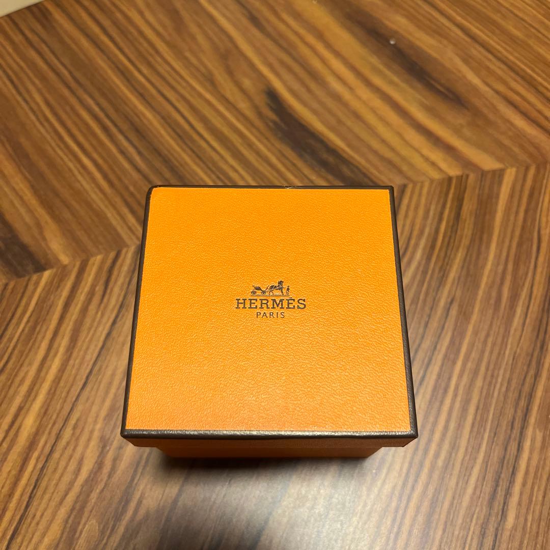 HERMES エクスリブリス リング 指輪 K18 PG ピンクゴールド