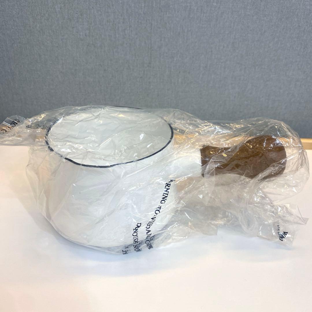 新品未使用品　ダンスク　dansk 琺瑯鍋　ホーロー鍋　バターウォーマー　廃盤