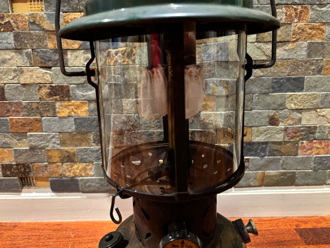 【戦時中軍用 】1946年 B 220D コールマン ランタン ケース付き