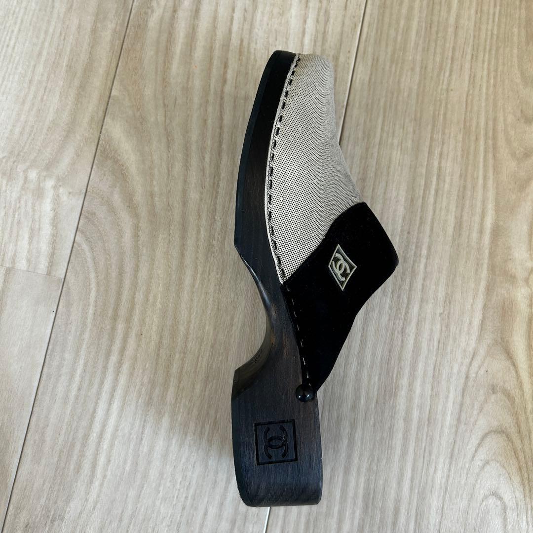 シャネル スポーツ サボ ミュール スリッポン サンダル CHANEL 靴