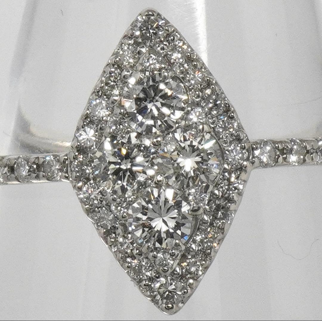 ダイヤモンド リング ダイヤ0.5ct Pt900 プラチナ 指輪 14号