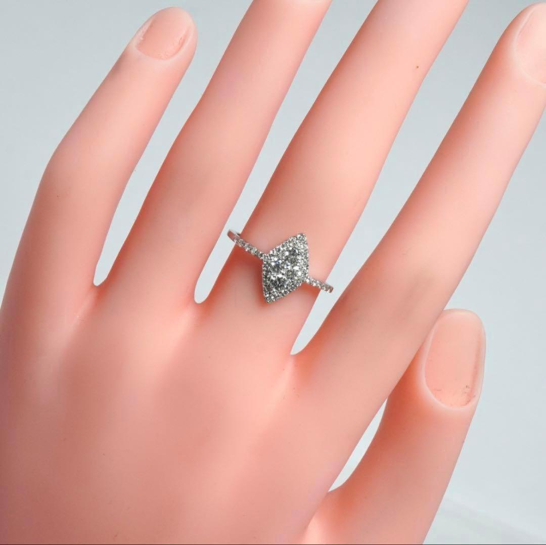 ダイヤモンド リング ダイヤ0.5ct Pt900 プラチナ 指輪 14号