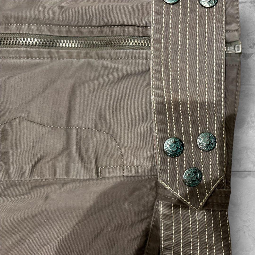 00s DIESEL ミリタリージャケット　レディース　古着