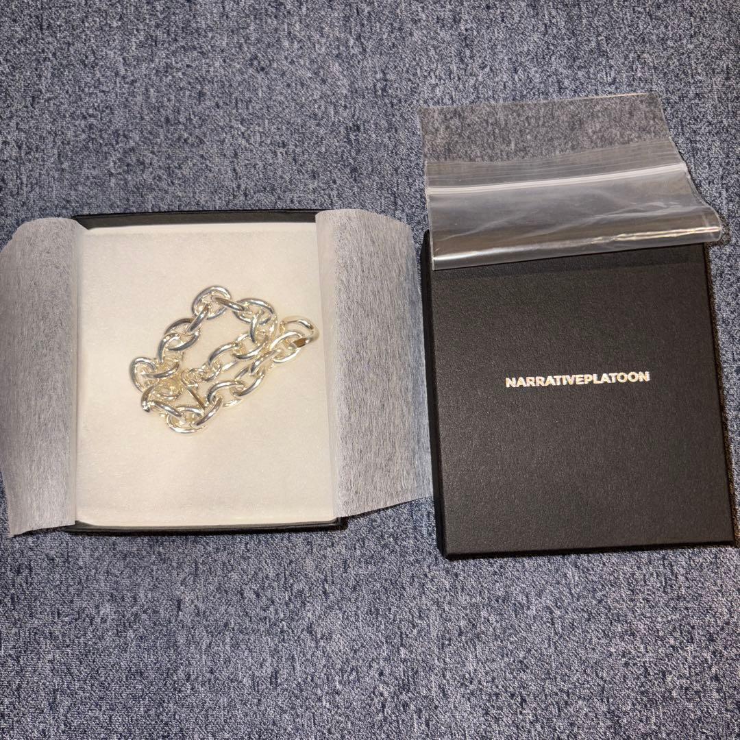 【NARRATIVEPLATOON】 QUEEN CHAIN BRACELET