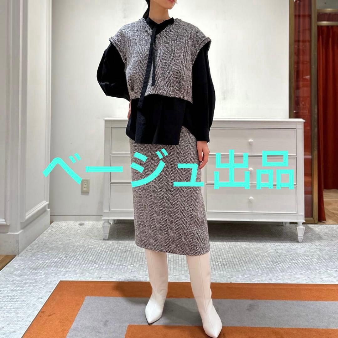 未使用品　定価44000 TOMORROWLAND ミドルブーツ23〜23.5